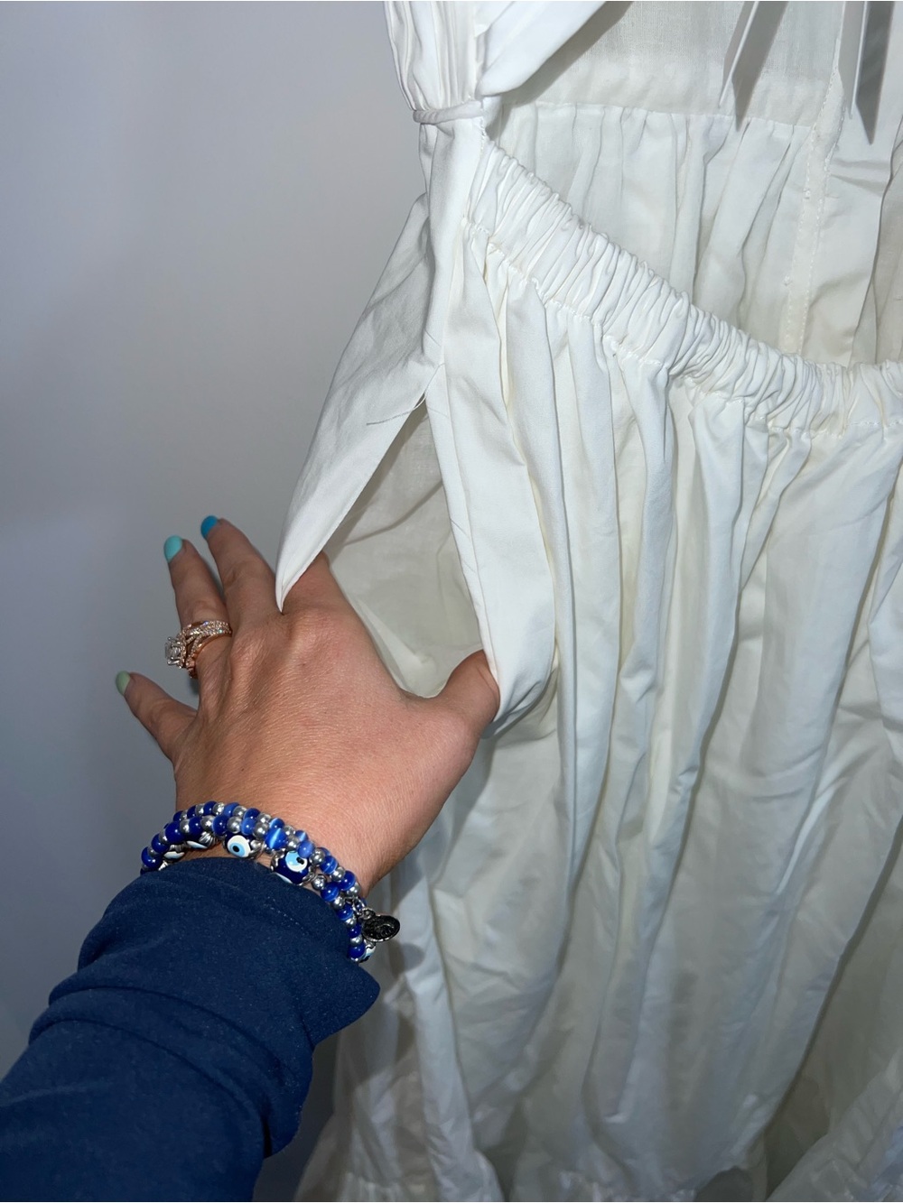 O.PT. New white maxi dress - Picture 10 of 13